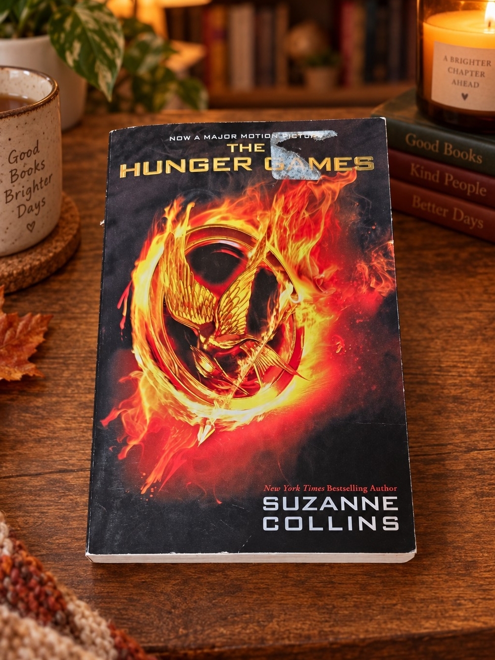 The Hunger Games by Suzanne Collins (Movie Tie-In Paperback Edition)